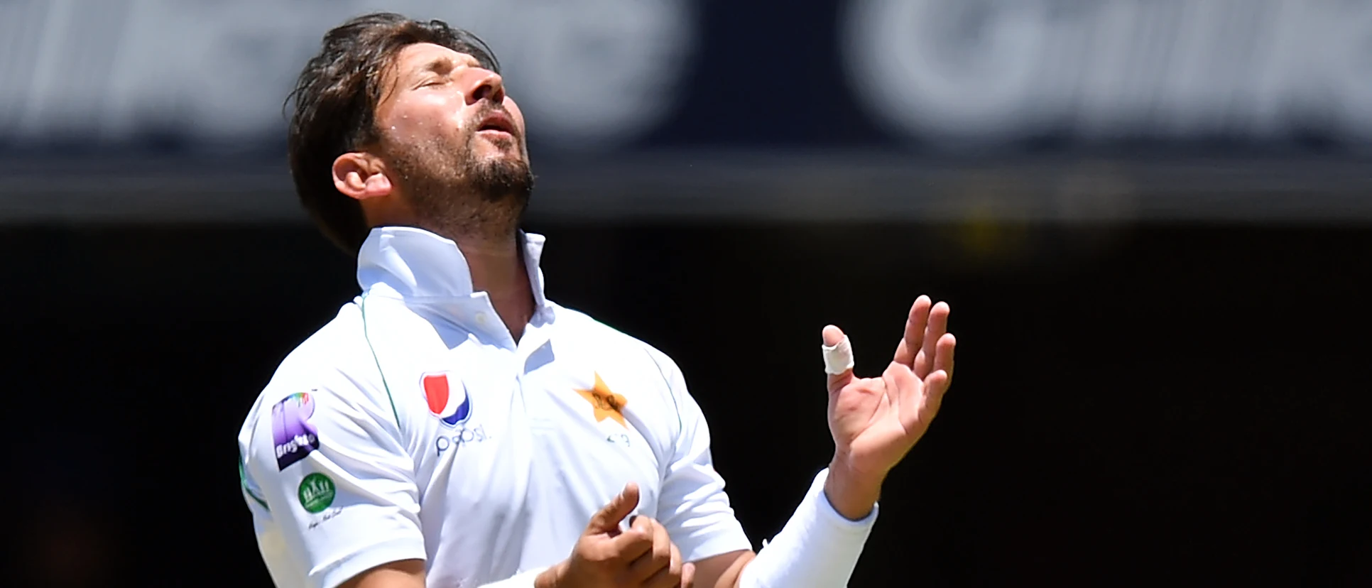 Logo of Yasir Shah has managed just four wickets from three Tests in 2019