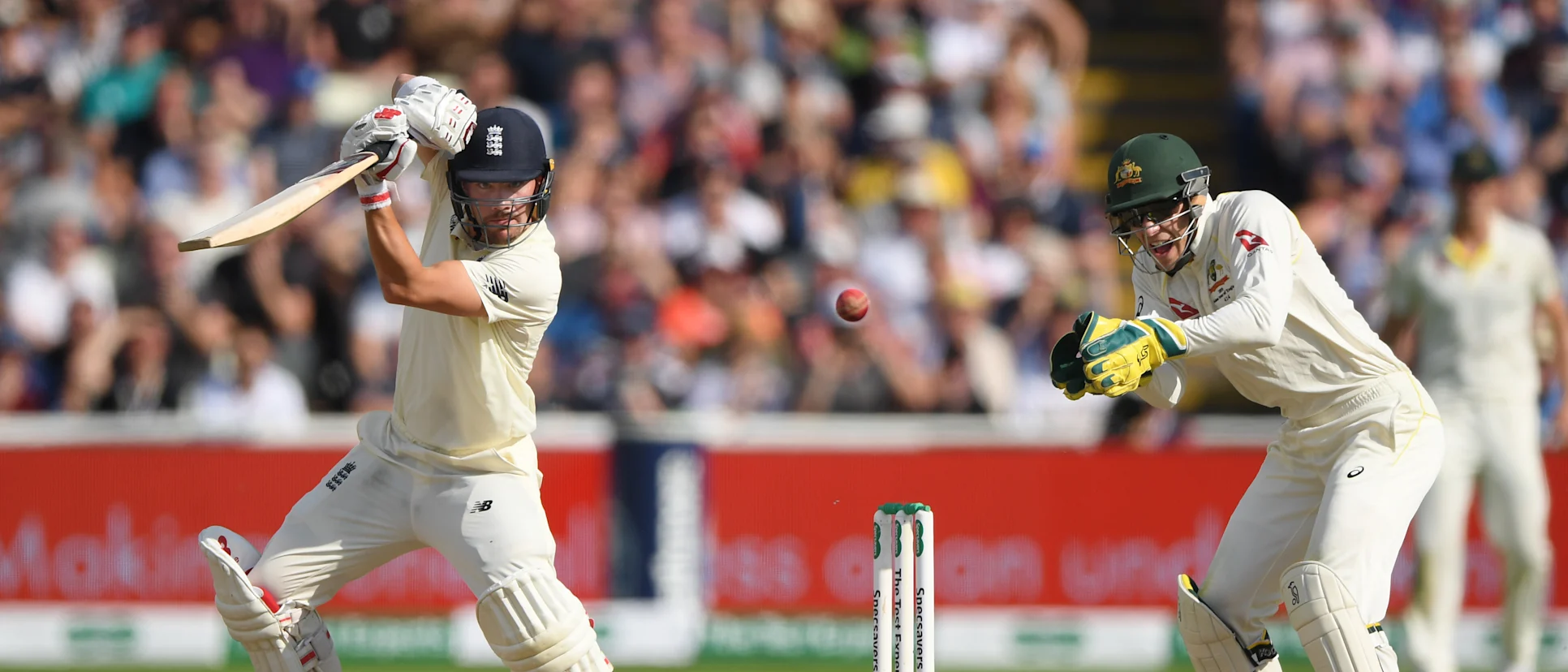 Logo of Burns answered his critics with a superb century