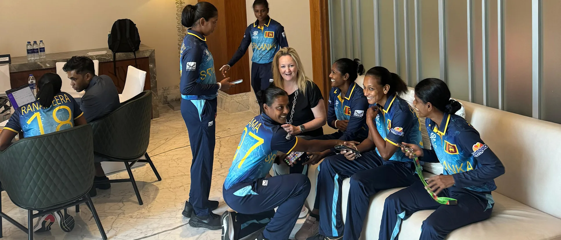 Logo of Teams across the competition have been introduced to the ICC initiative