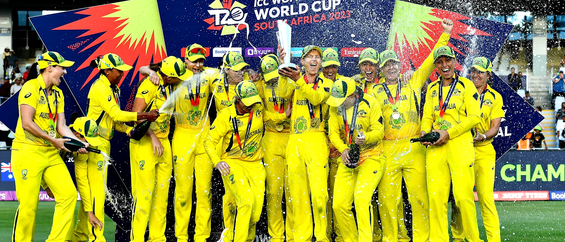 Logo of Australia Celebrate T20 World Cup 2023