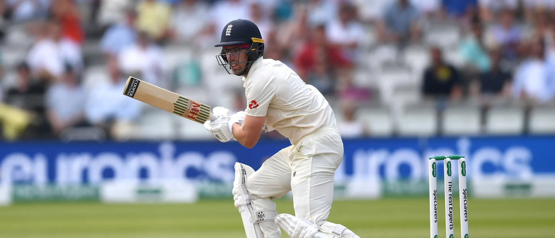 Logo of Jack Leach top-scored for England in the second innings, making a brilliant 92 as a nightwatchman