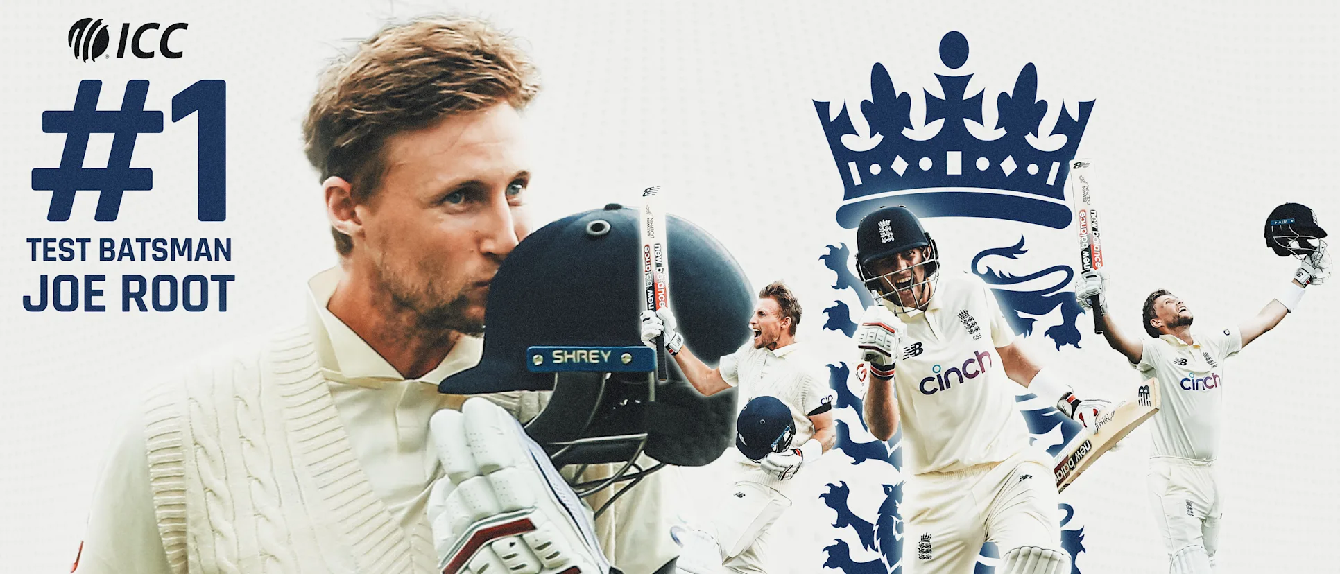 Logo of Joe Root's stellar form has seen him rise to the top of the ICC Men's Test Player rankings for batters