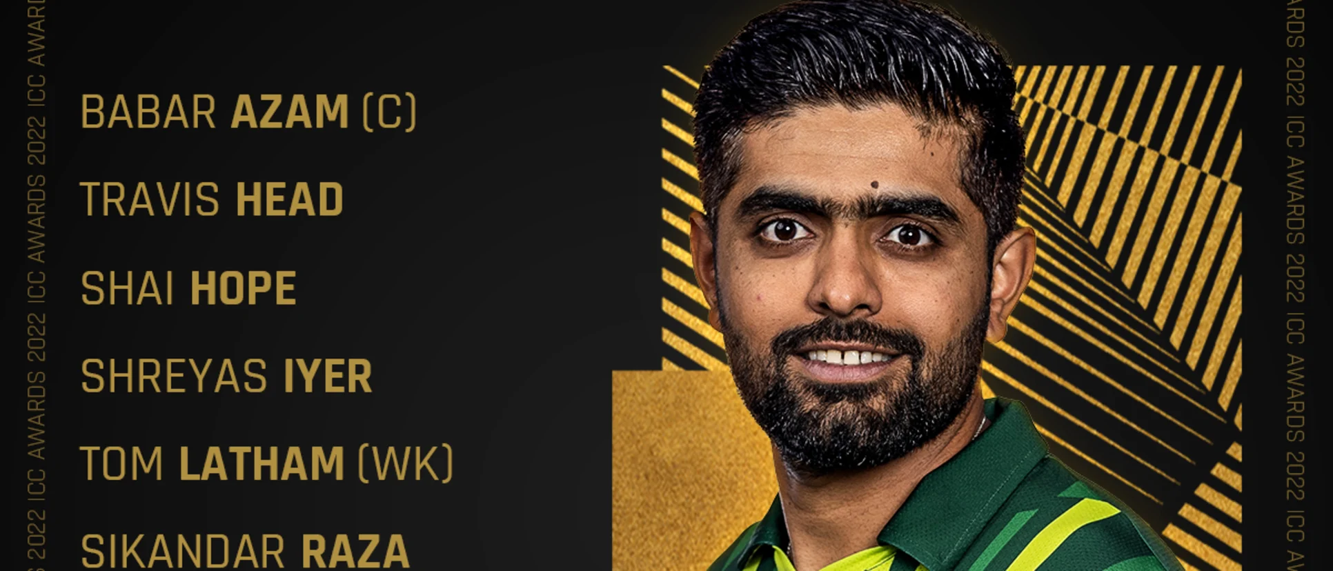 Logo of Presenting the ICC Men's ODI Team of the Year 2022