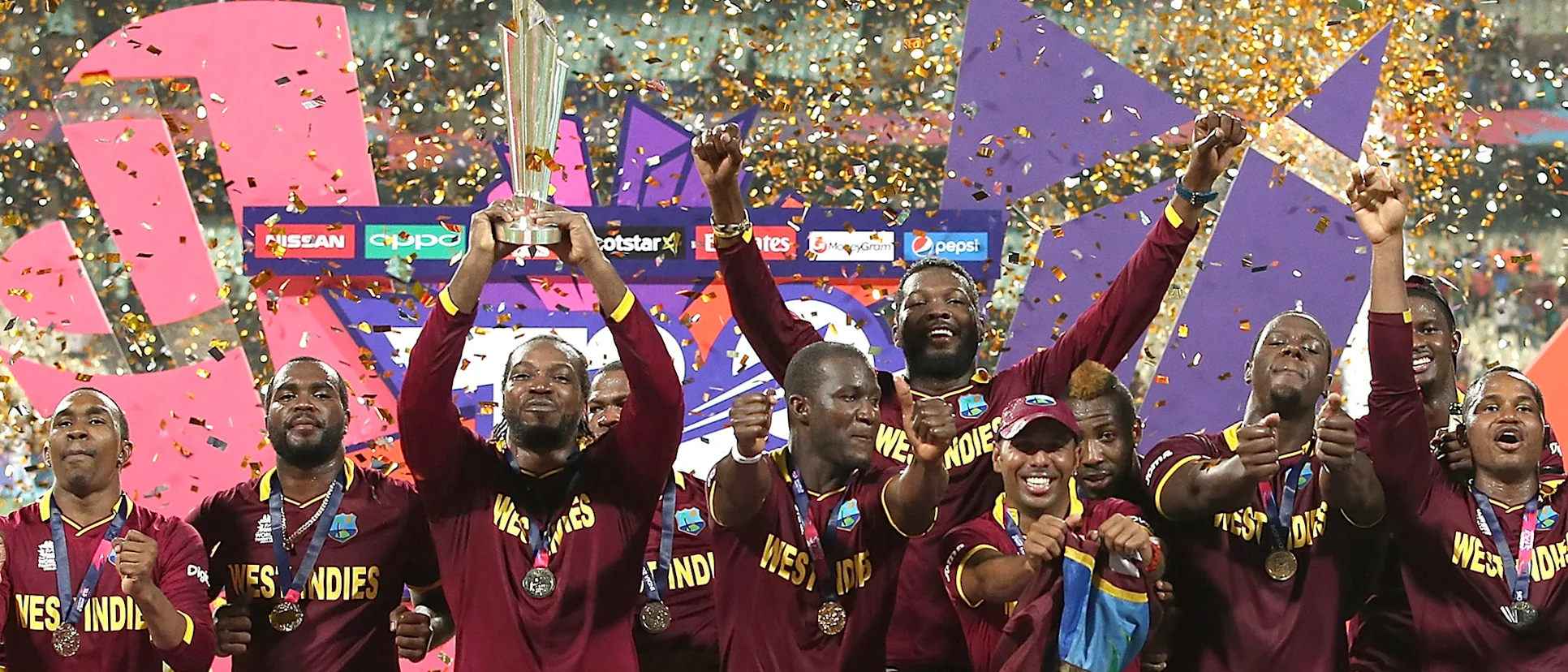 Logo of West Indies are the defending champions