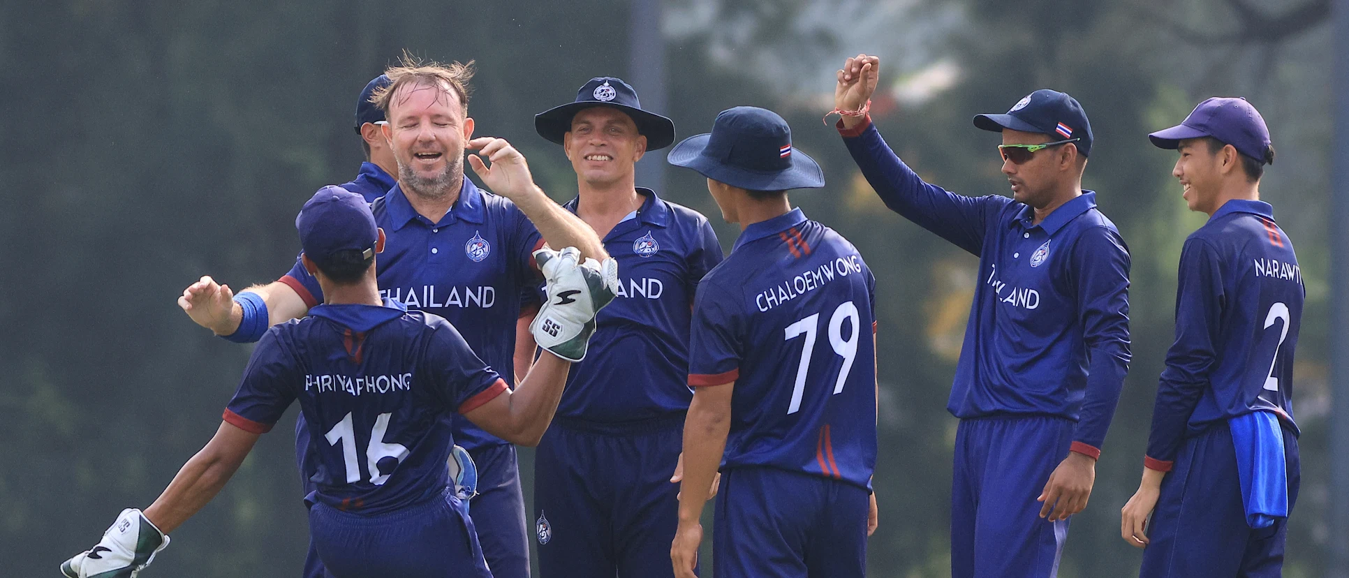 Logo of Thailand beat China by 9 wickets in Match 3 of the ICC Men’s T20 World Cup Asia Qualifier B