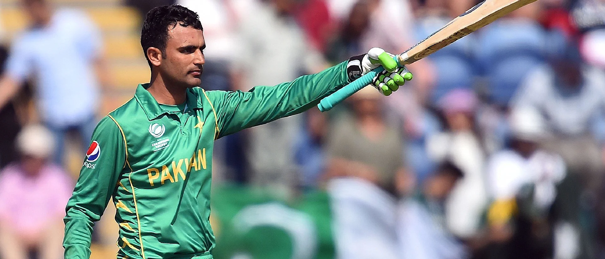 Logo of Fakhar Zaman got Pakistan chase off a rapid start start notching up his second half-century in as many matches,  scoring a 58-ball 57 studded with seven fours and a six.