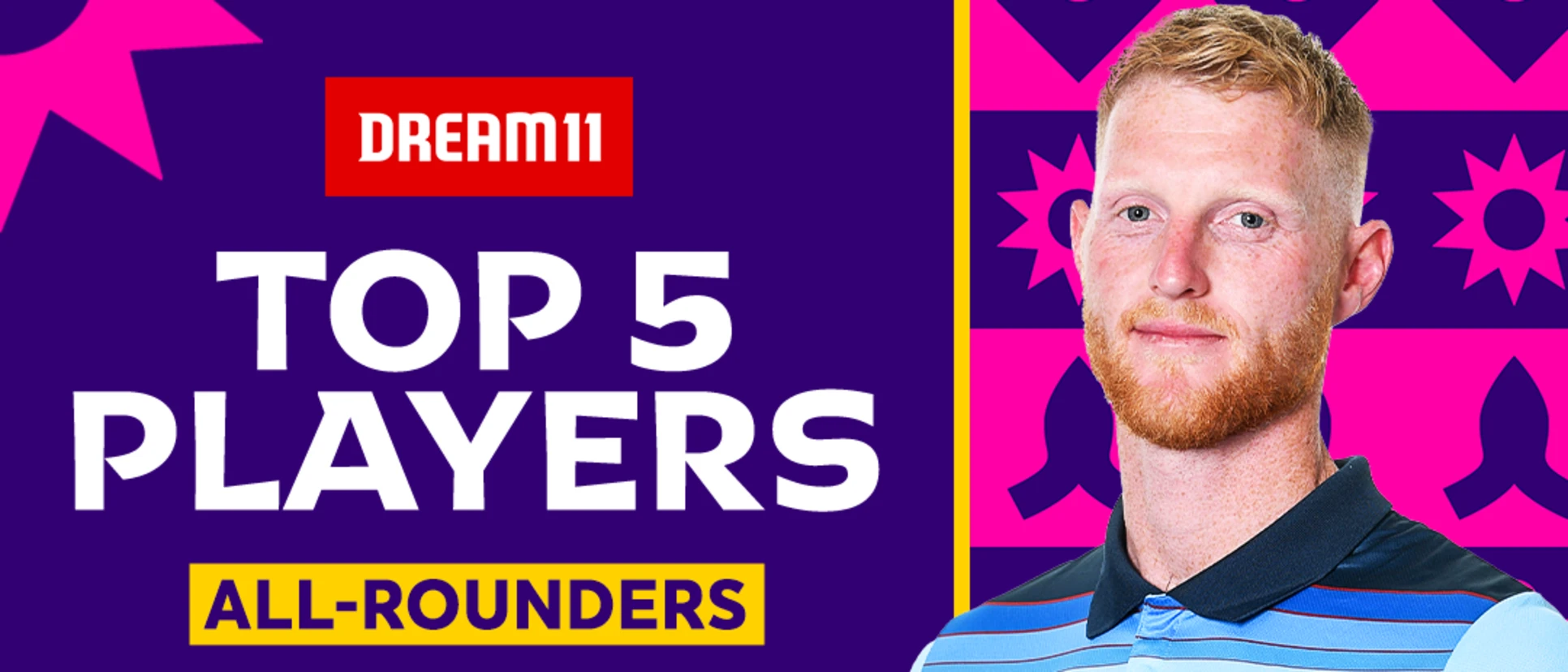 Logo of Top 5 All-rounders in the 2023 World Cup Fantasy game