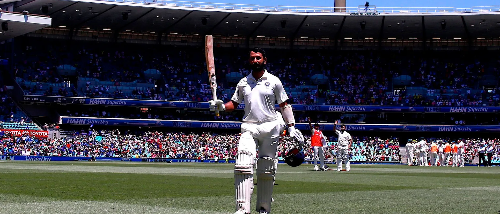 Logo of Cheteshwar Pujara has 18 Test hundreds and has been India's second-highest run-scorer over the last 24 months
