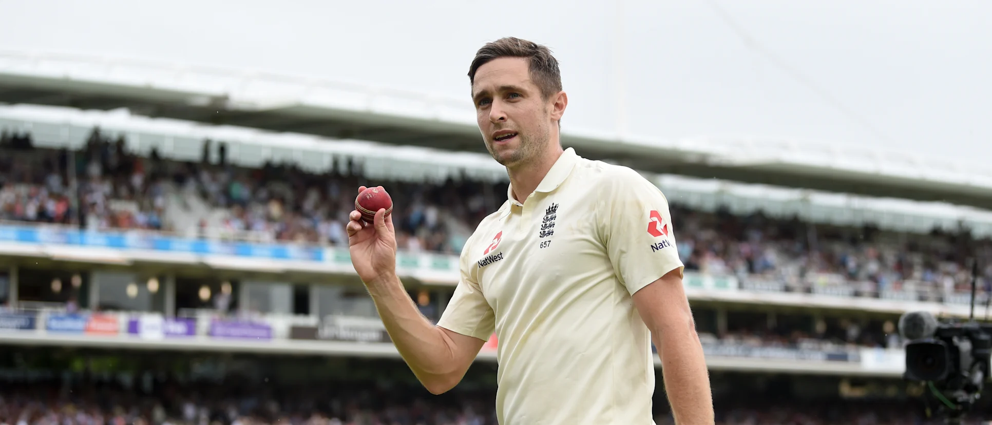 Logo of Chris Woakes was England's star bowler, returning 6/17 on Day 3