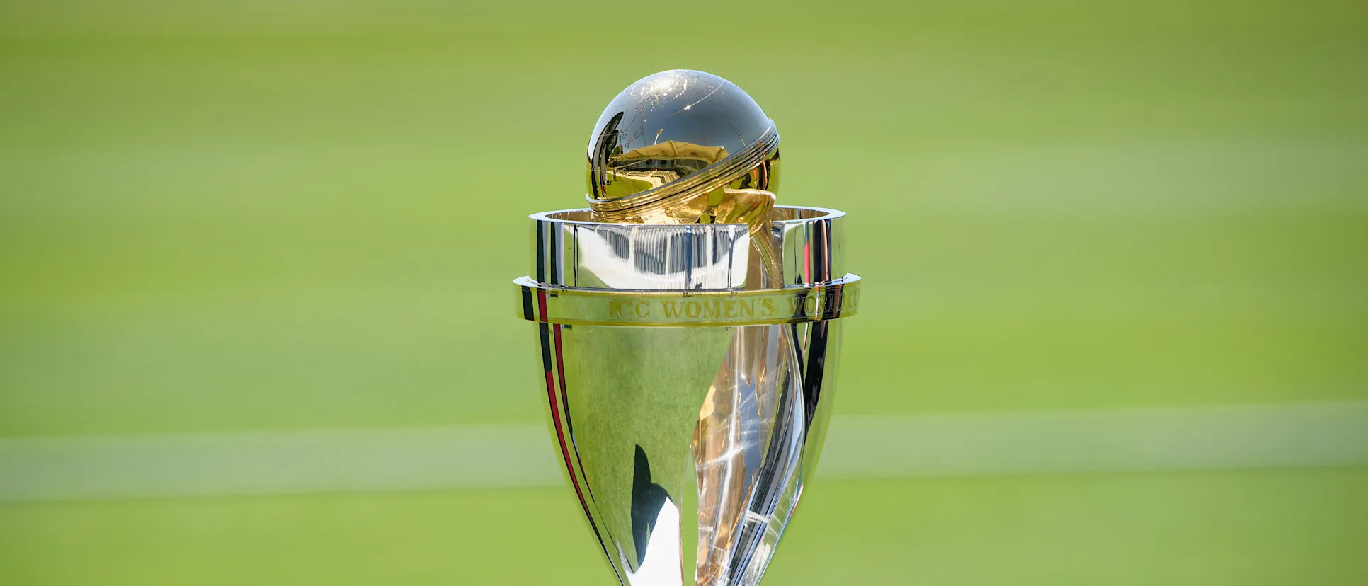 Logo of women's world cup trophy