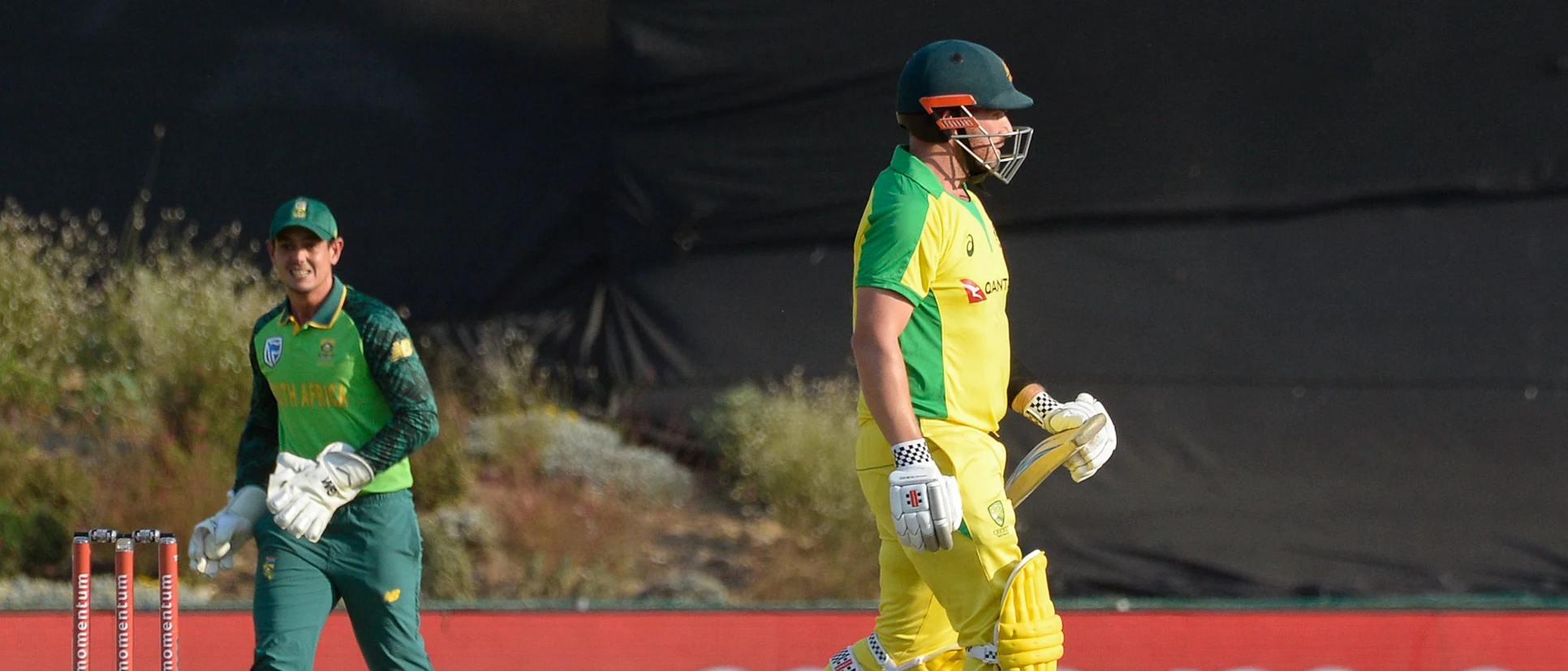 Logo of aaron finch