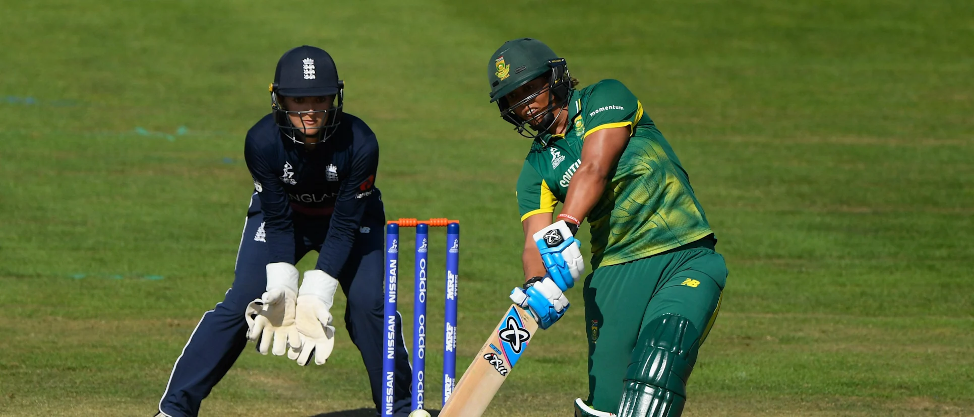 Logo of Although batters like Chloe Tryon and Laura Wolvaardt have been firing for South Africa, van Niekerk is confident her bowlers will do the same