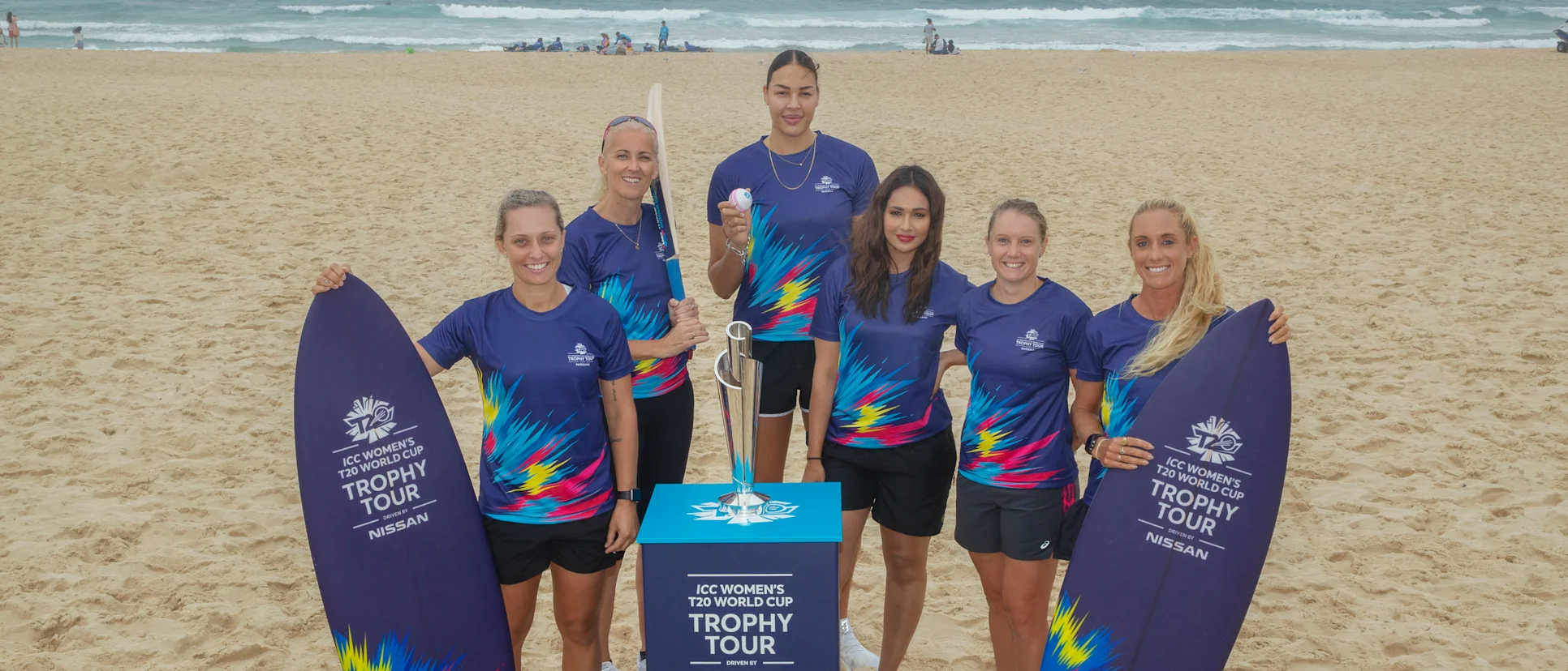 ICC Women's T20 World Cup Trophy Tour Launch, driven by Nissan