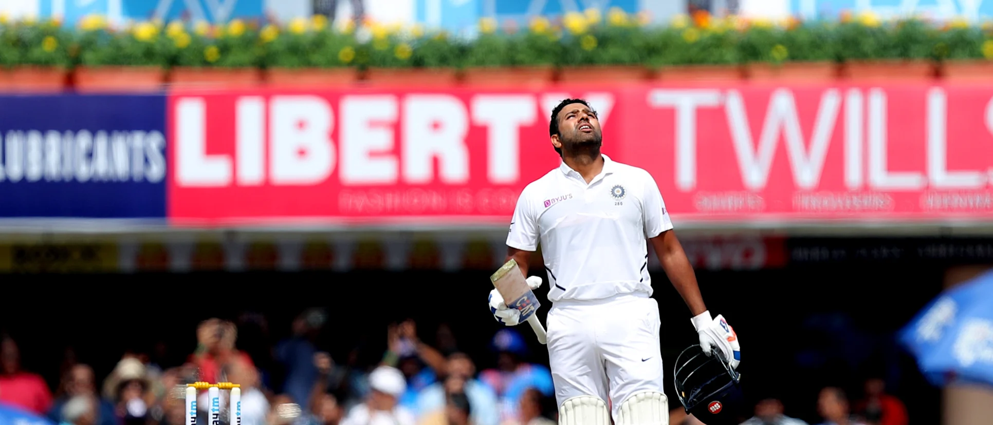 Logo of Rohit Sharma's best moments in Test cricket