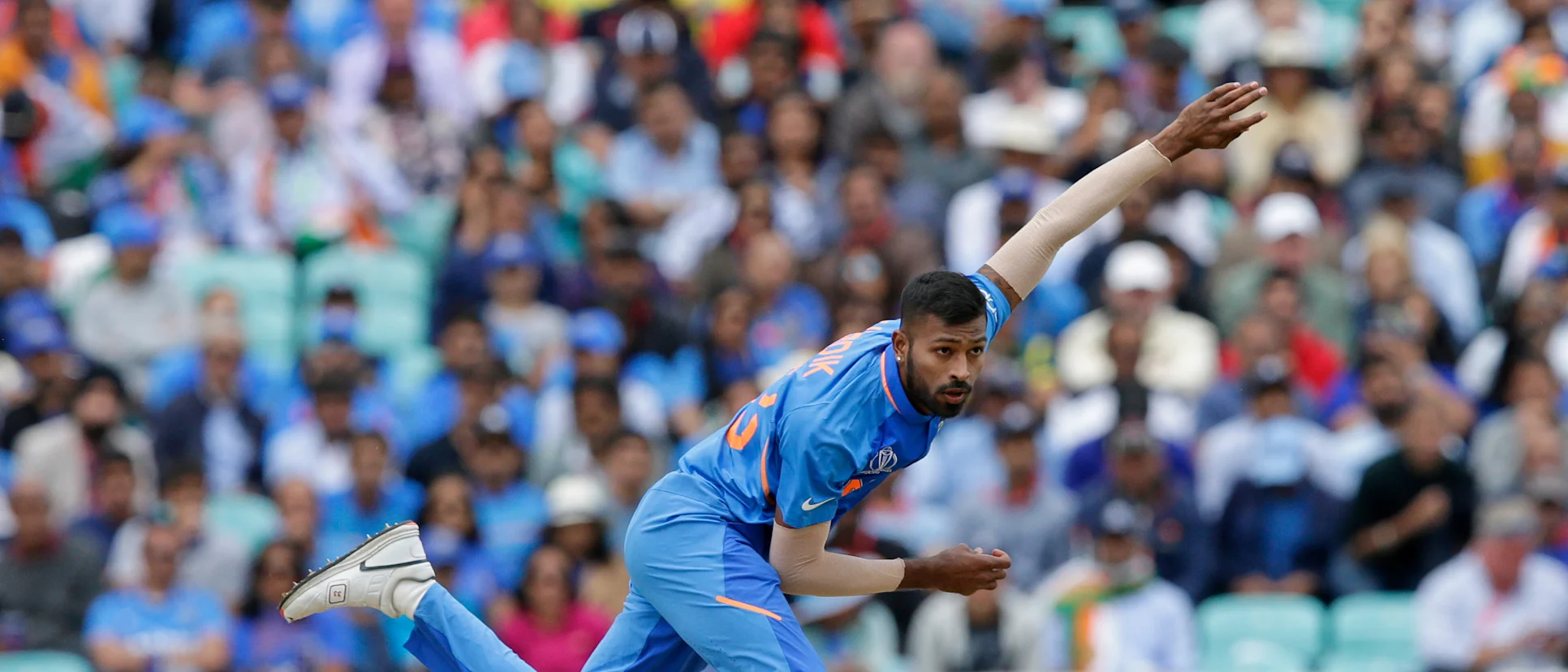 Logo of Pandya first got the injury in September 2018