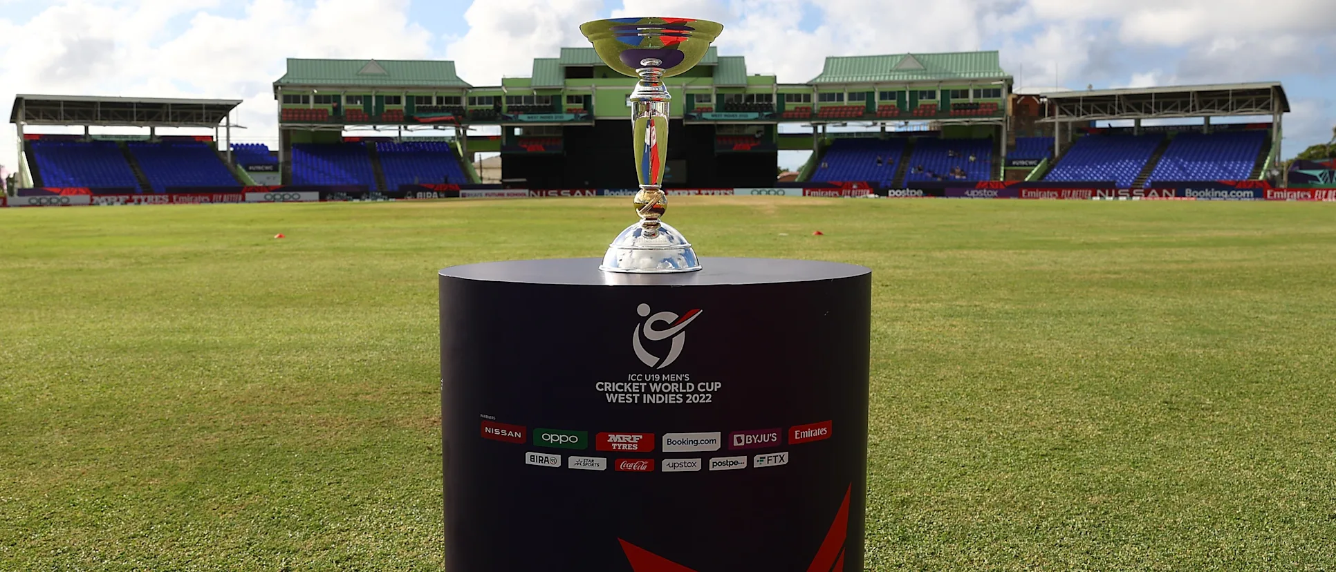 Logo of U19 World Cup 2022 Trophy
