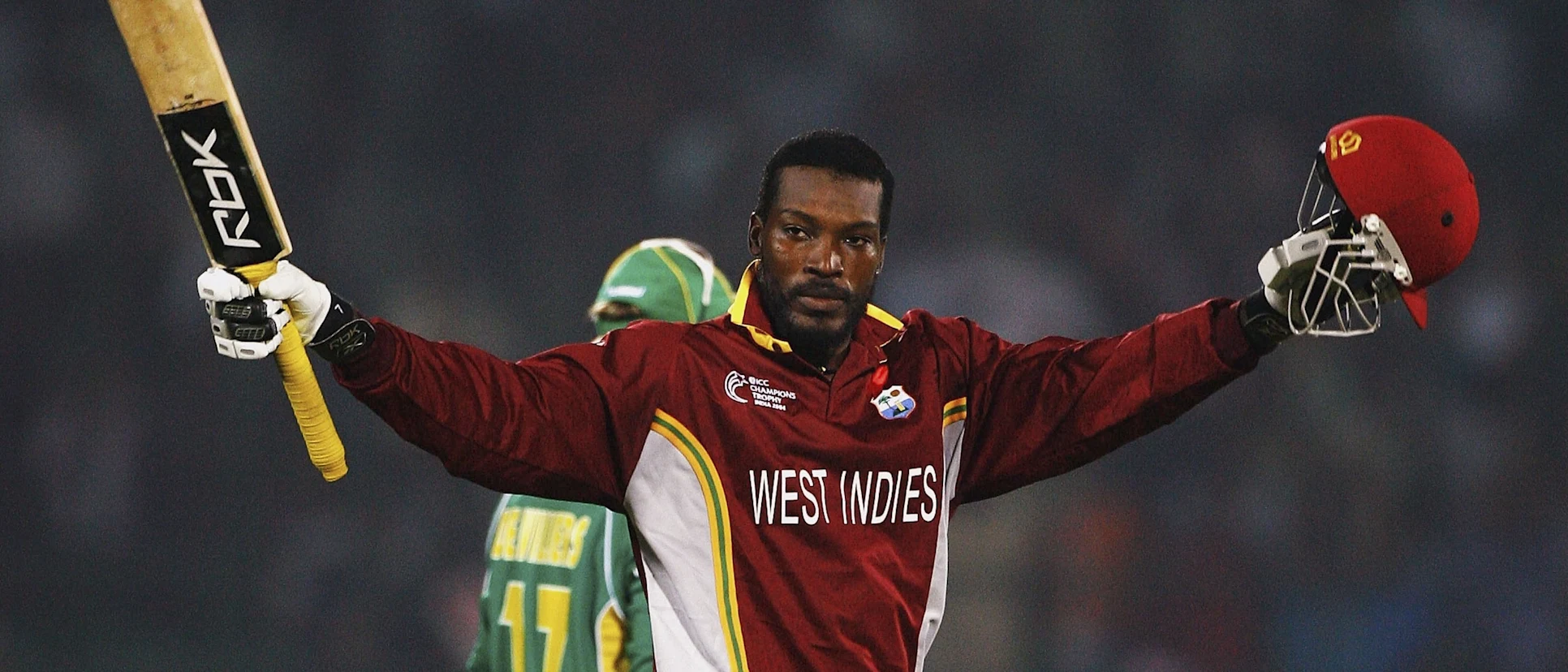 Logo of Gayle scored a match-winning 133* in his 150th ODI match