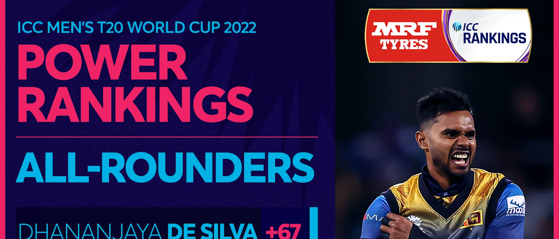 The biggest gainers in the all-rounders rankings after the T20 World Cup