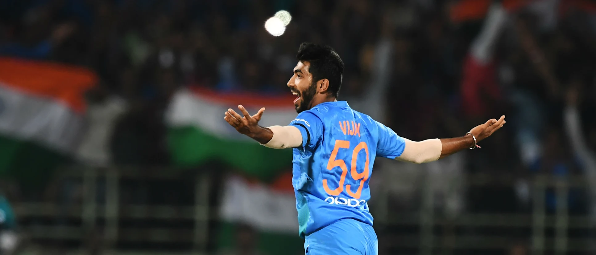 Logo of Bumrah goes into the World Cup as the No.1 ranked bowler