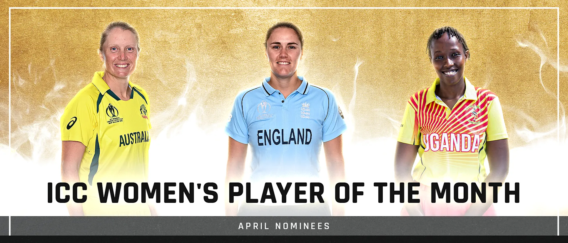 Logo of ICC Women's Player of the Month – April 2022