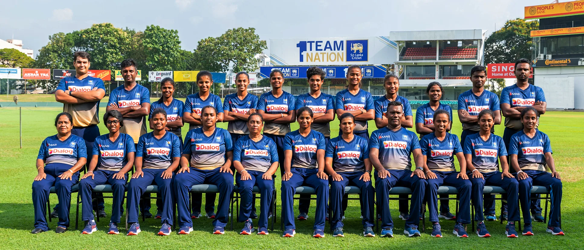 Logo of Sri Lanka's squad for the tournament