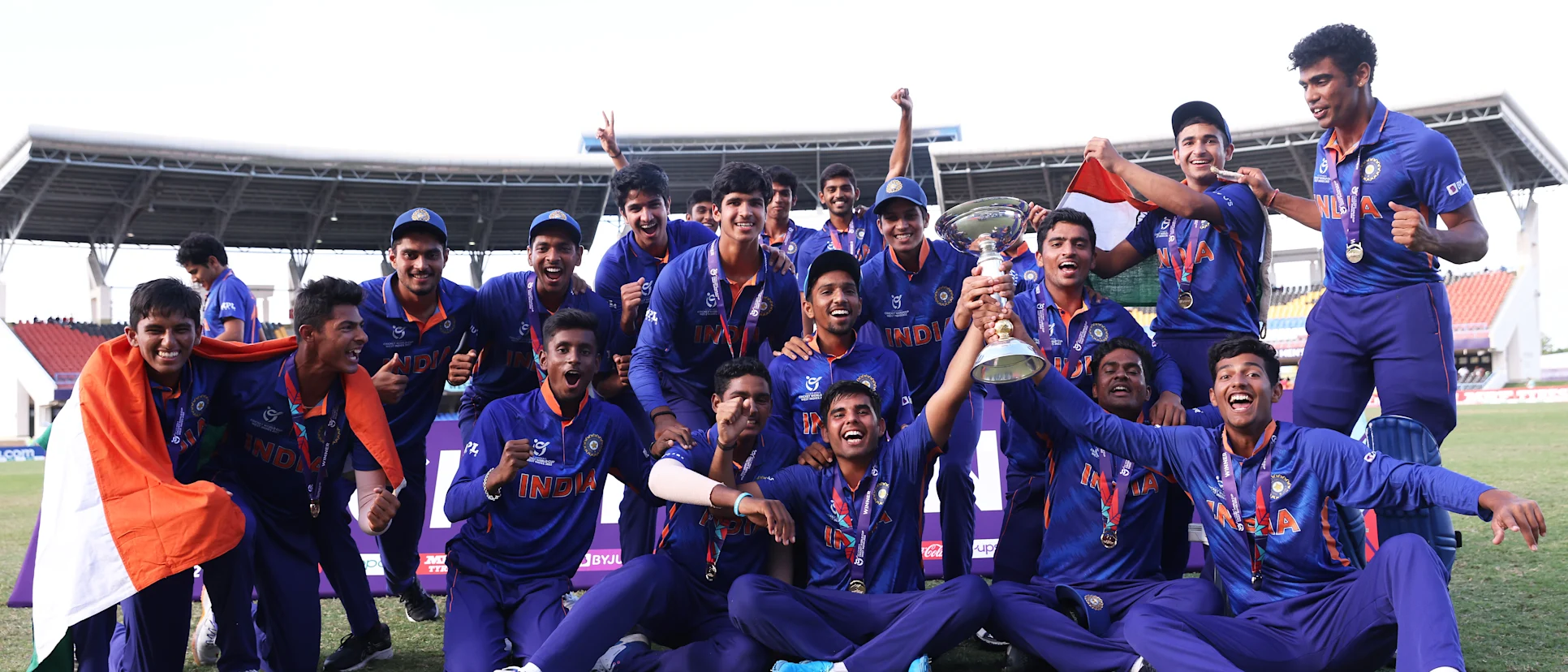 Logo of India U19CWC 2022 Champions