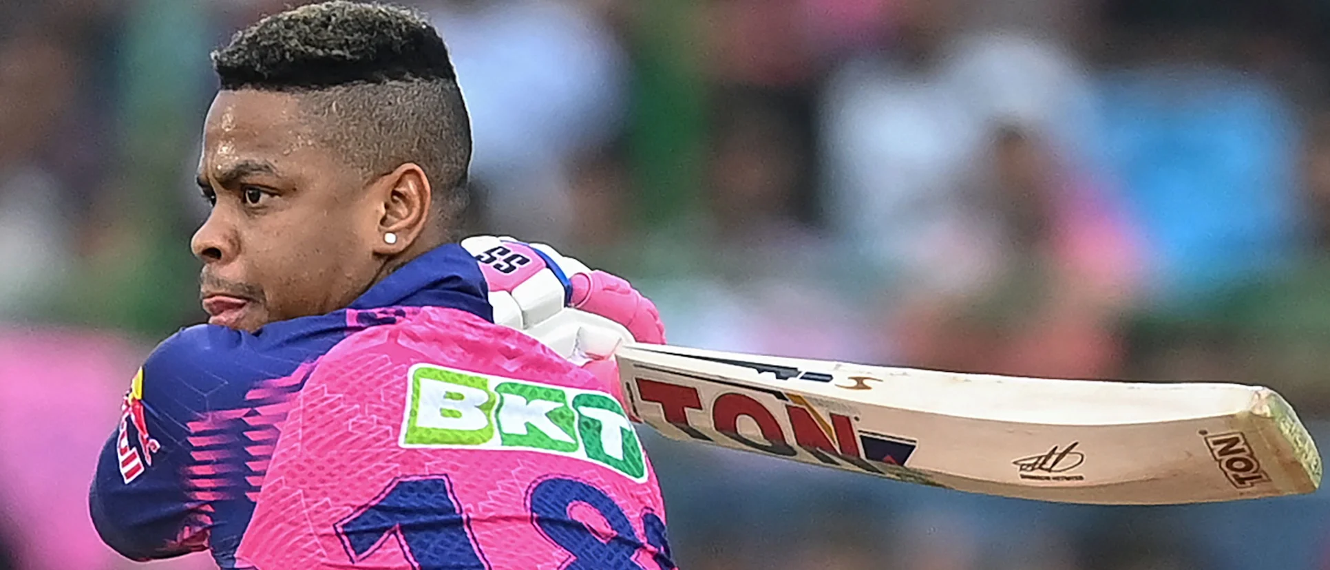 Logo of Hetmyer in action in the Indian Premier League this year // Getty Images