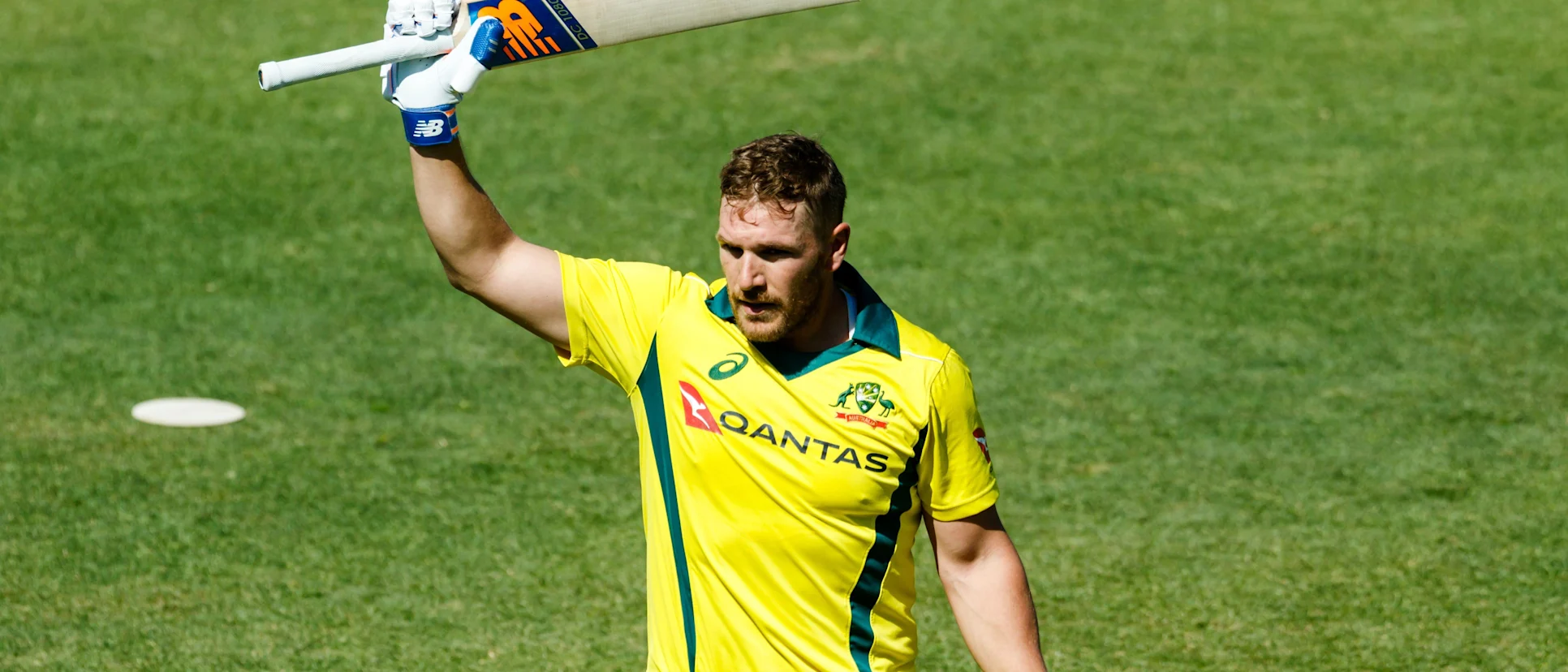 Logo of Aaron Finch fizzled off a bit after two match-winning knocks, one of which is a world record
