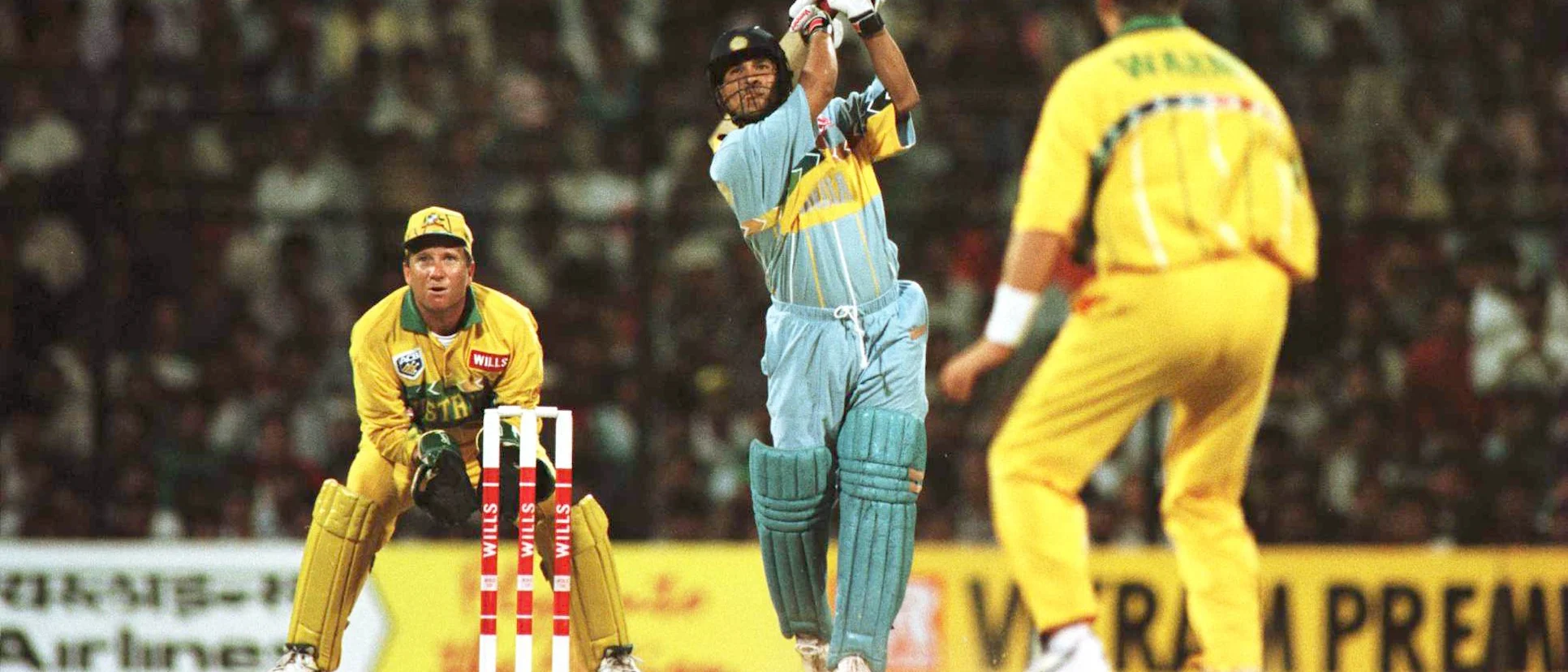 Logo of Tendulkar's 90 against Australia came from just 84 balls, but was ultimately in vain