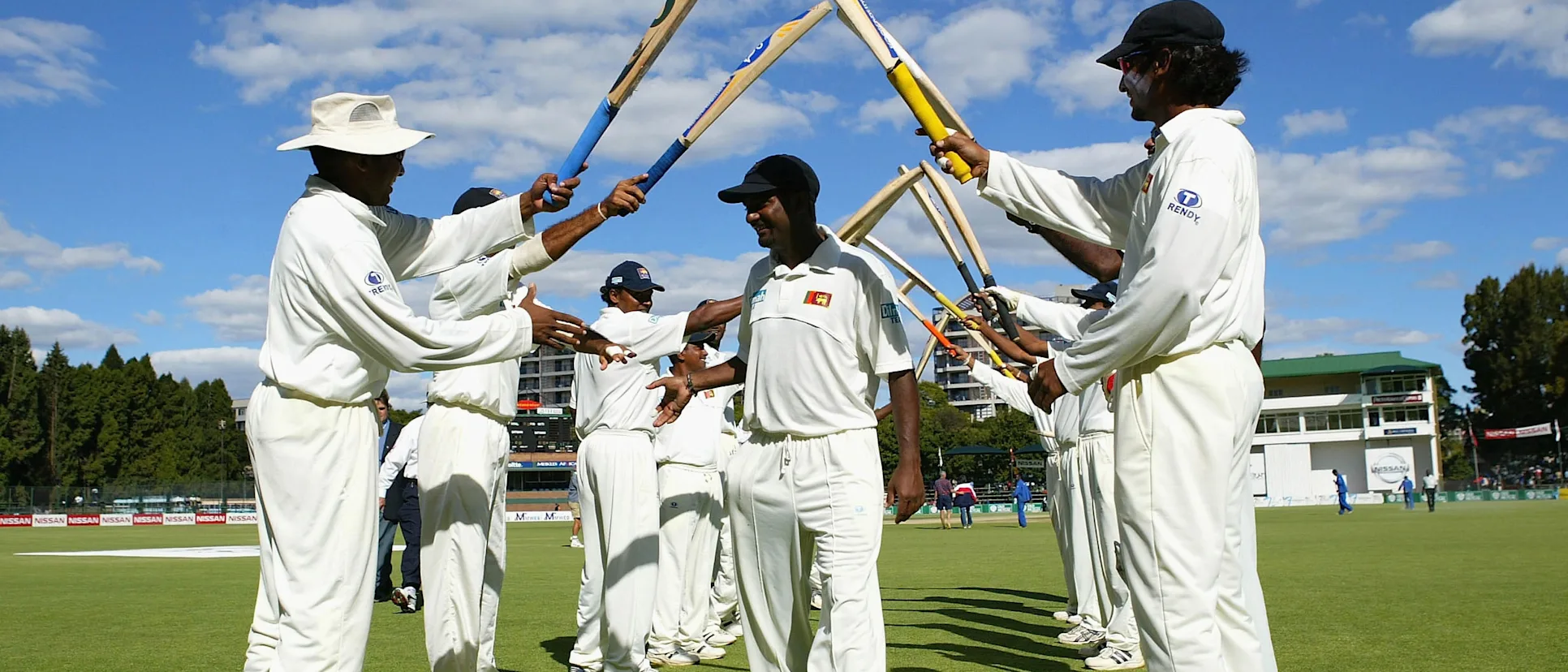 Logo of A guard of honour for Muttiah Muralitharan.