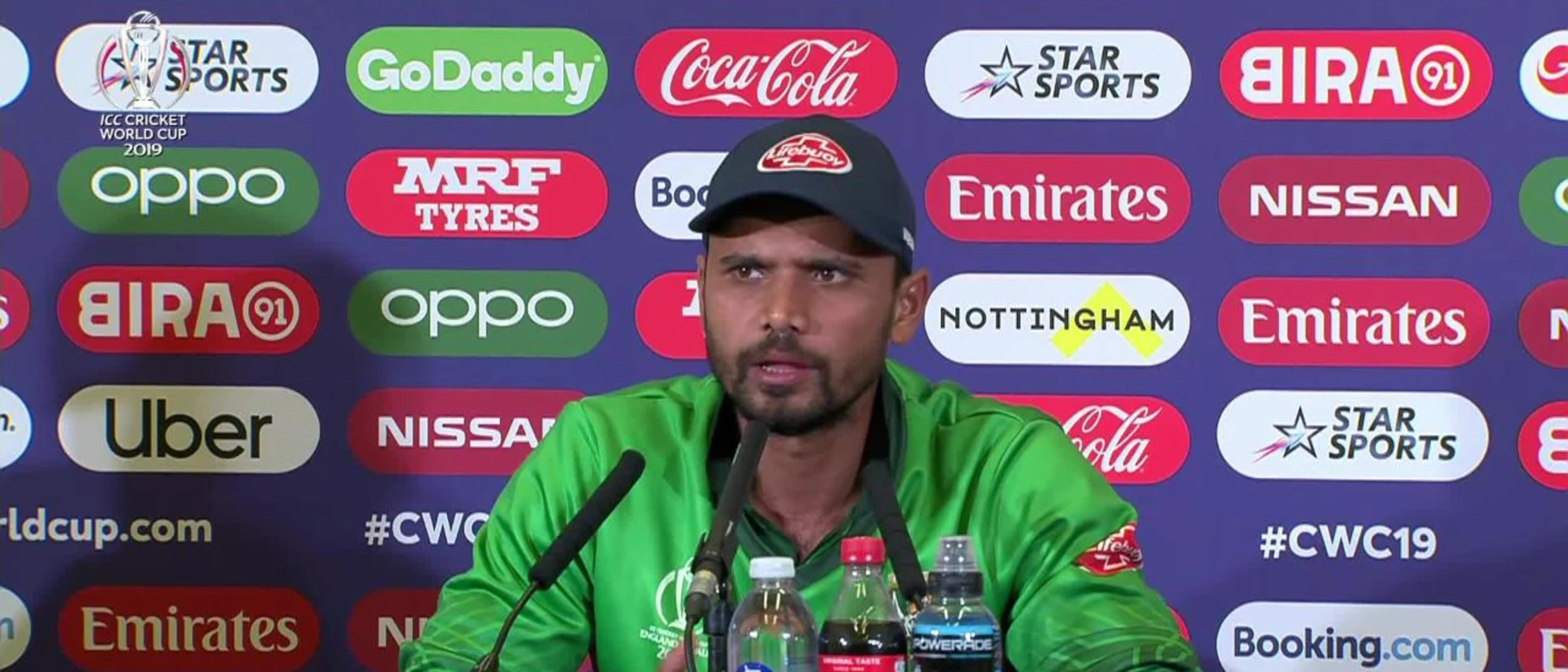 Logo of CWC_2019_MATCH26_BAN_MORTAZA_MEDIA_CONFERENCE_ICC