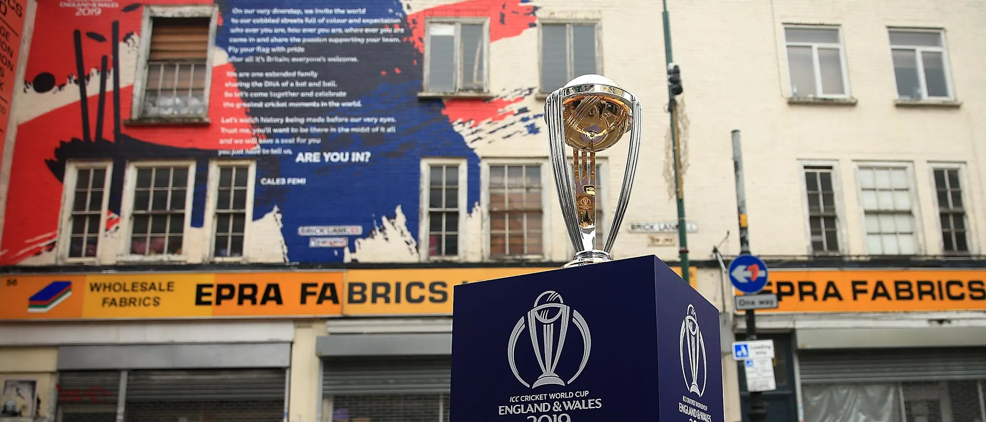 Logo of ICC Cricket World Cup trophy