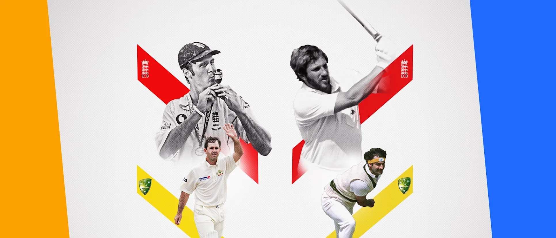 Logo of Ashes 2005 vs Ashes 1981