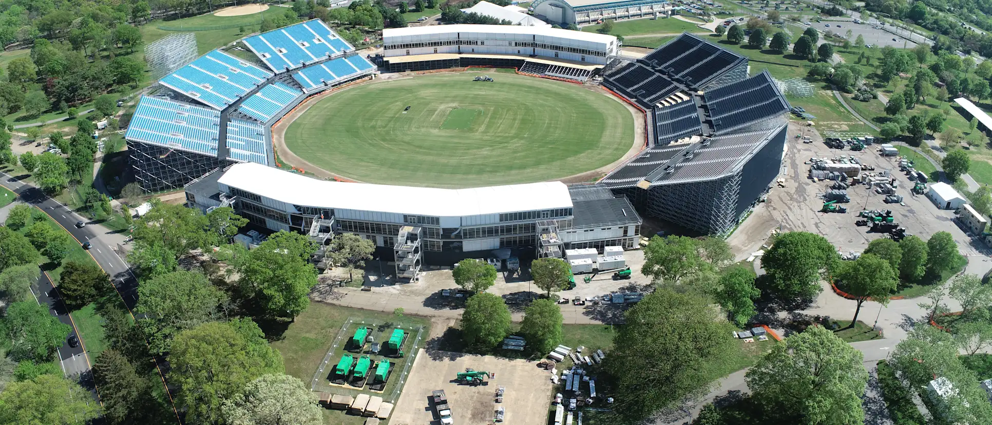 Logo of Nassau County International stadium