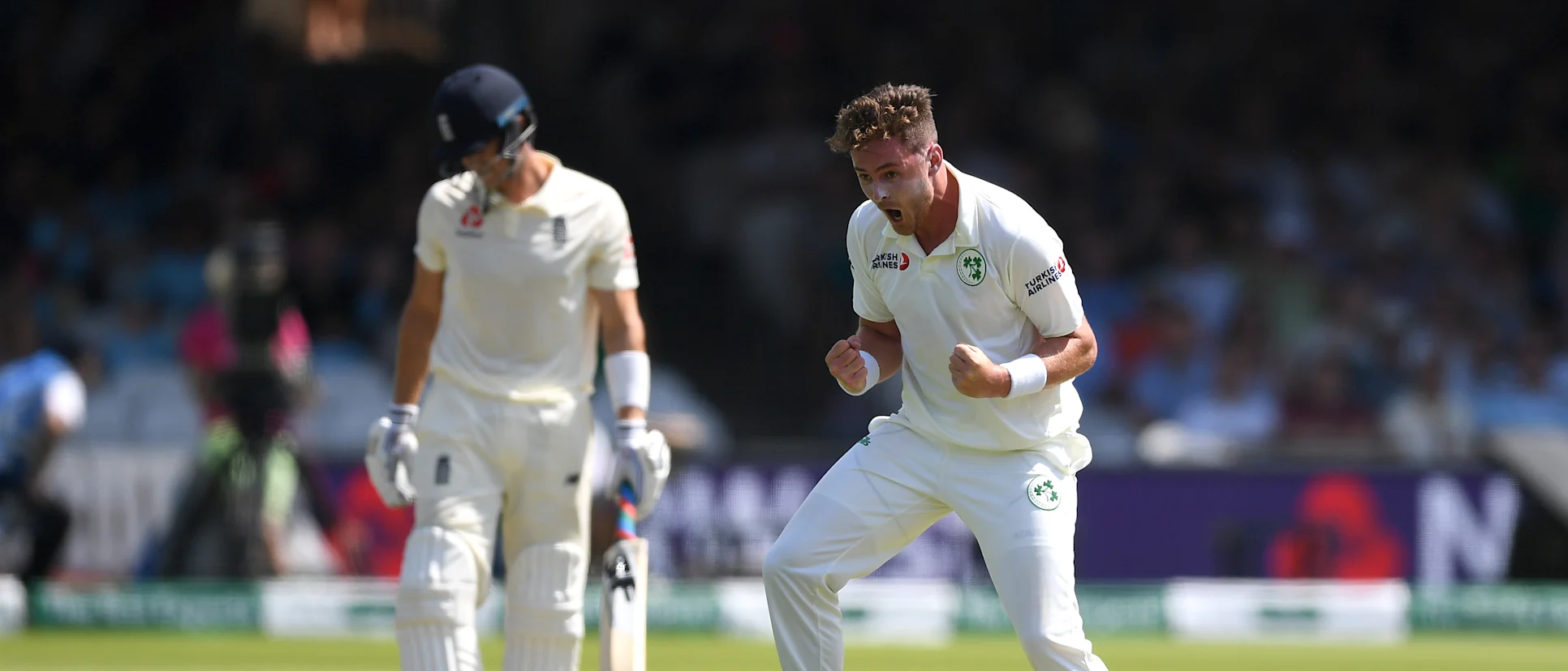 Mark Adair claimed three wickets on Test debut