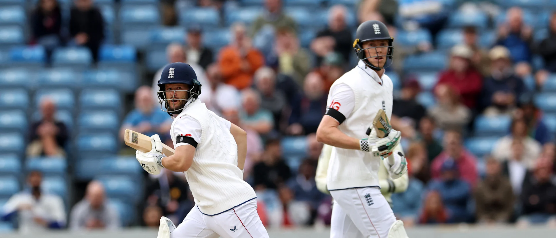 Logo of Zak Crawley and Ben Duckett put England in a commanding position on the final day