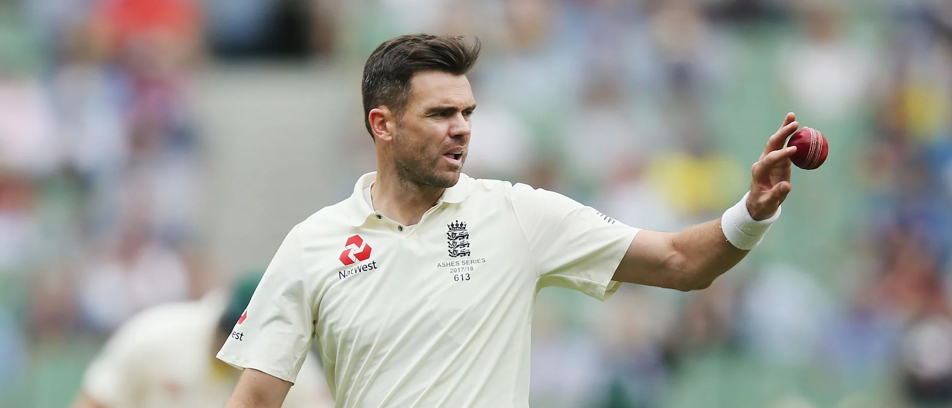 Logo of James Anderson is leading the wicket charts for England in Tests