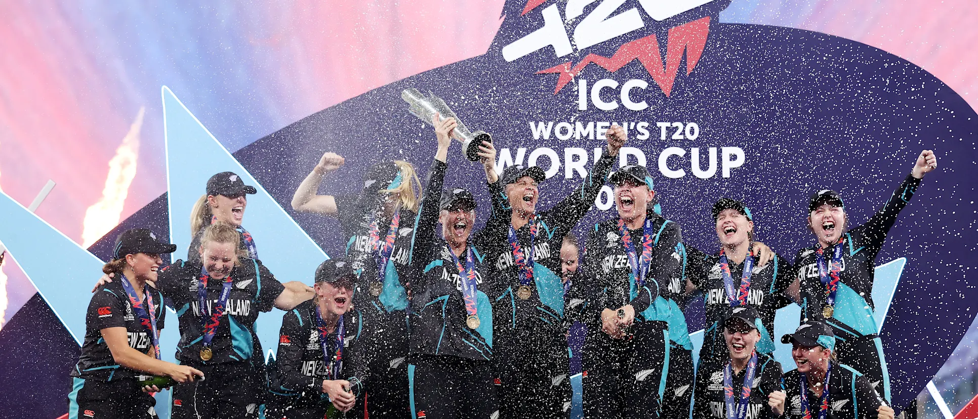 Logo of New Zealand win T20 World Cup 2024