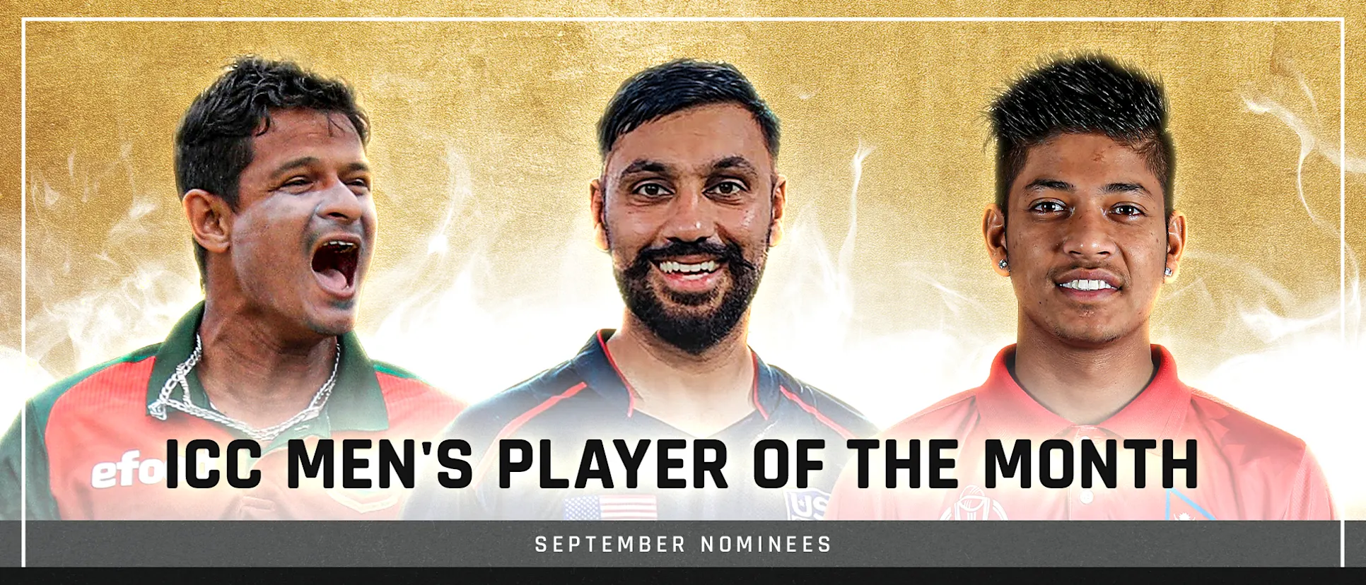 Logo of ICC Men's Player of the Month nominees – September 2021