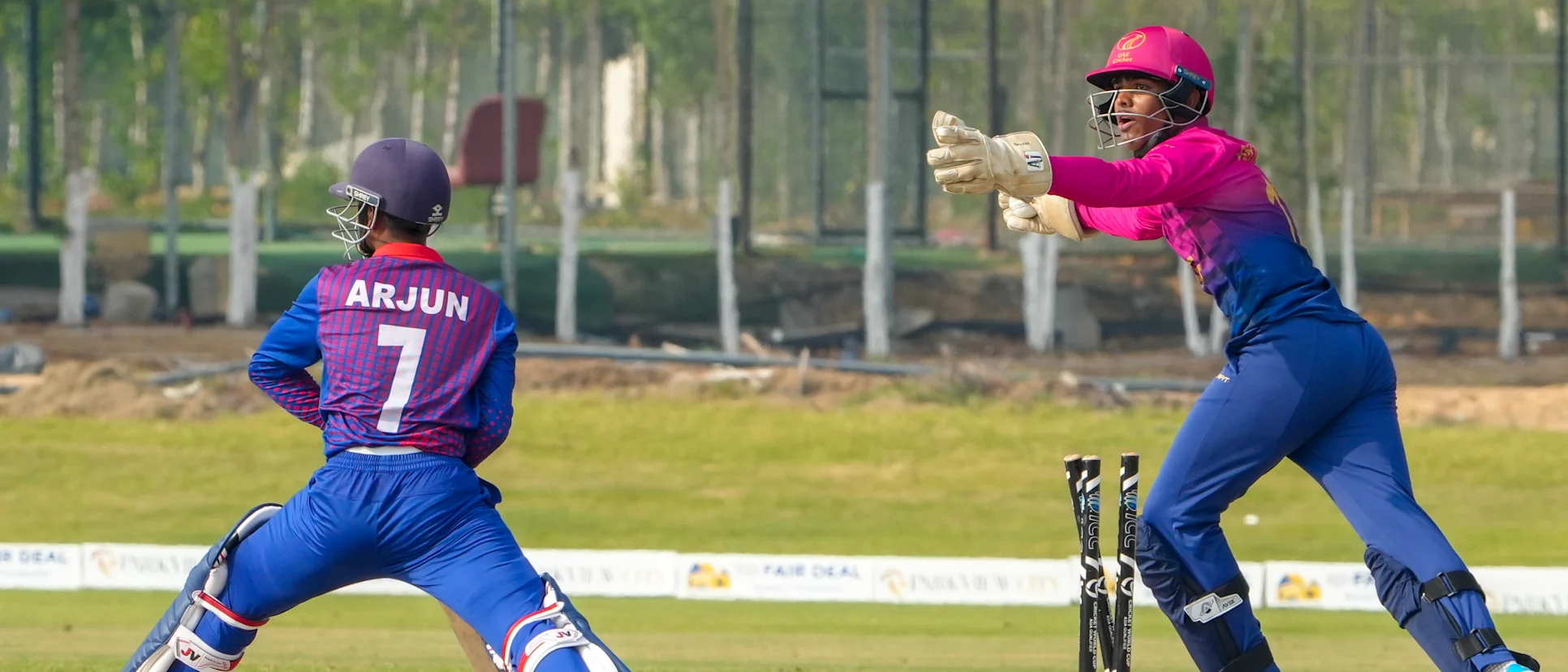 Logo of Nepal beat UAE by seven runs in a thrilling game in the ICC U19 Men's CWC Asia Division 1 Qualifier 2023