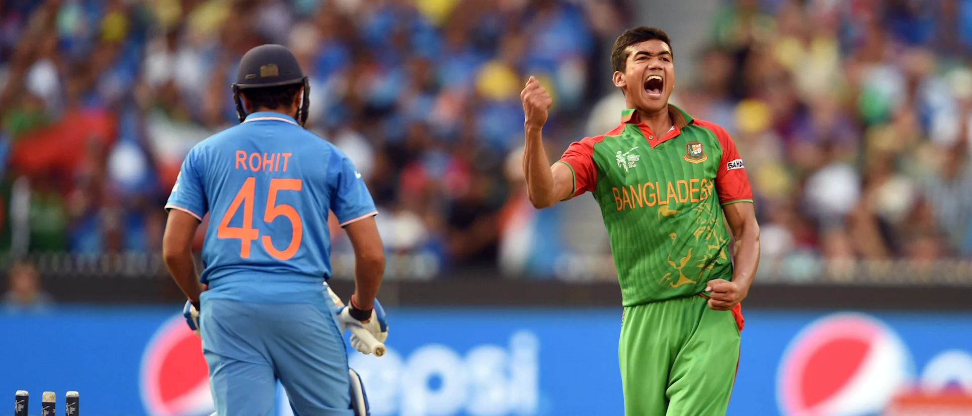 Logo of Taskin Ahmed was the highest wicket-taker for Bangladesh in World Cup 2015
