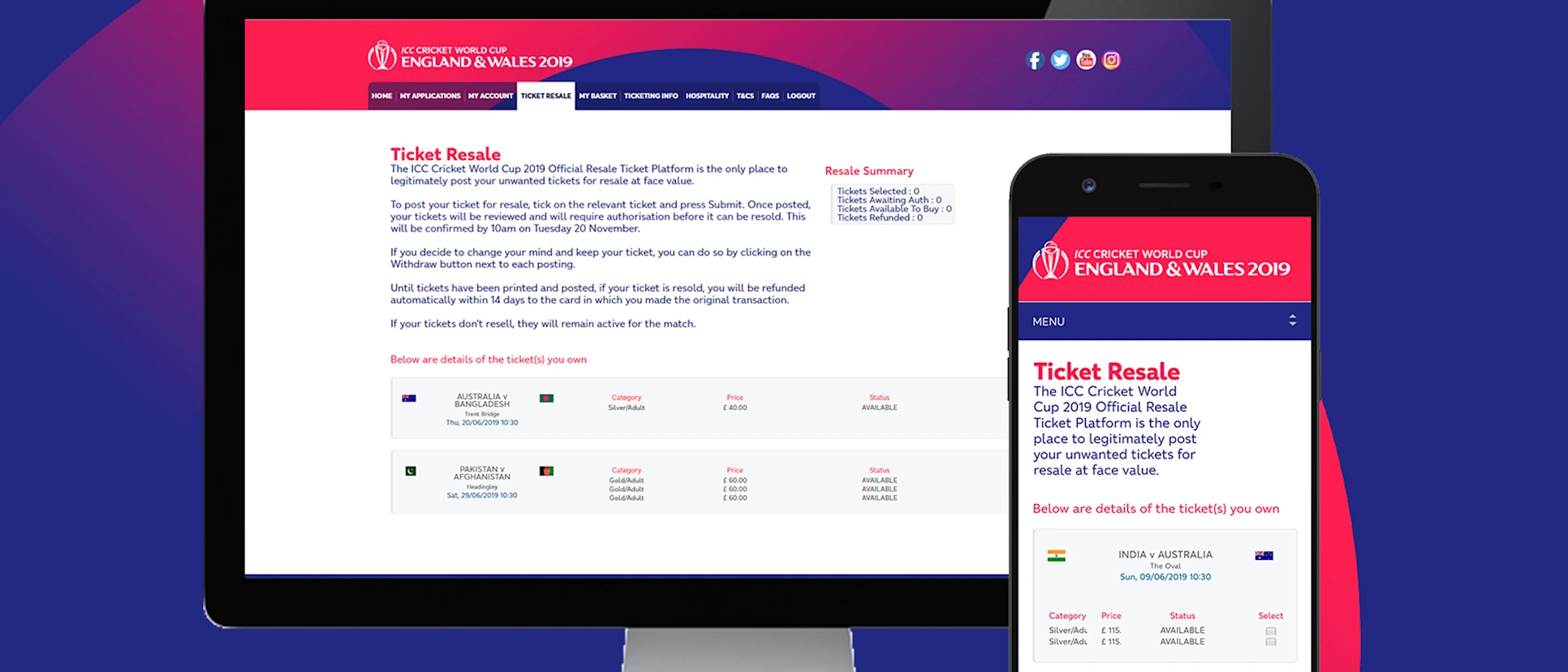 Logo of Official Resale Ticket Platform