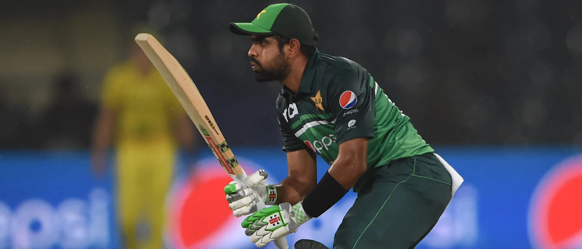Babar batting