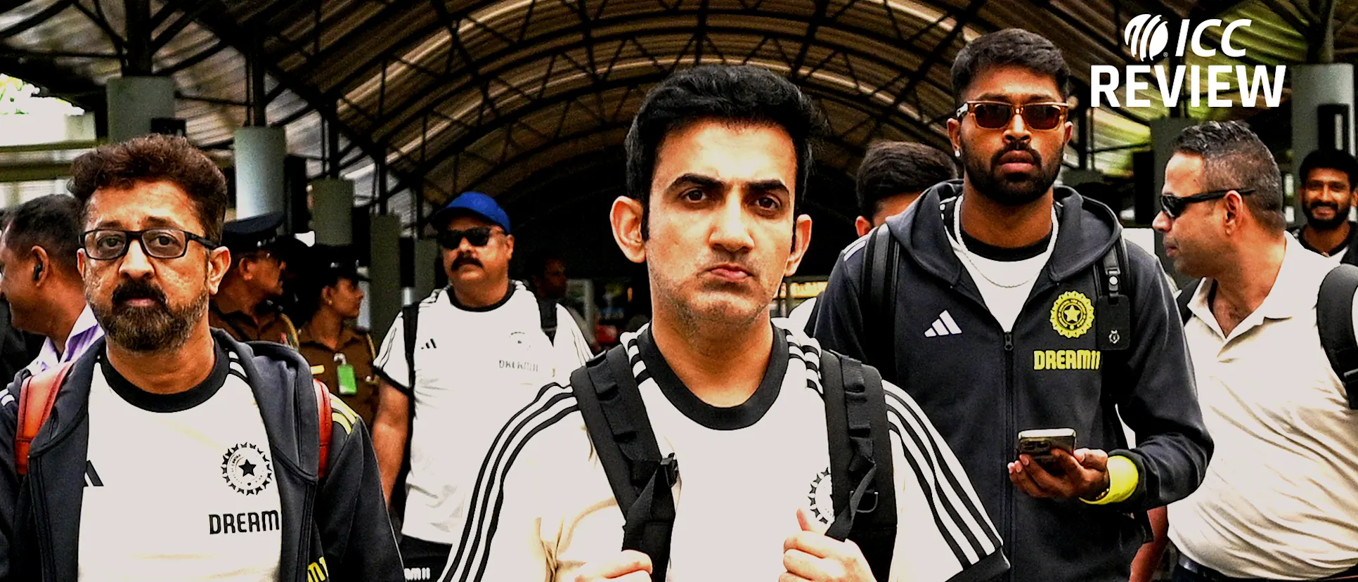 Logo of Gautam Gambhir - ICC Review