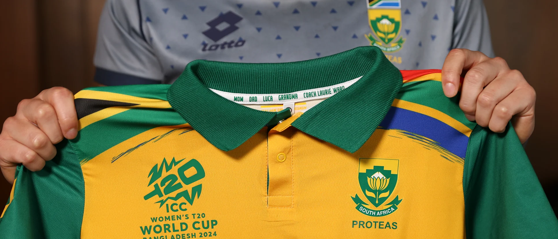 Logo of Proteas shirt