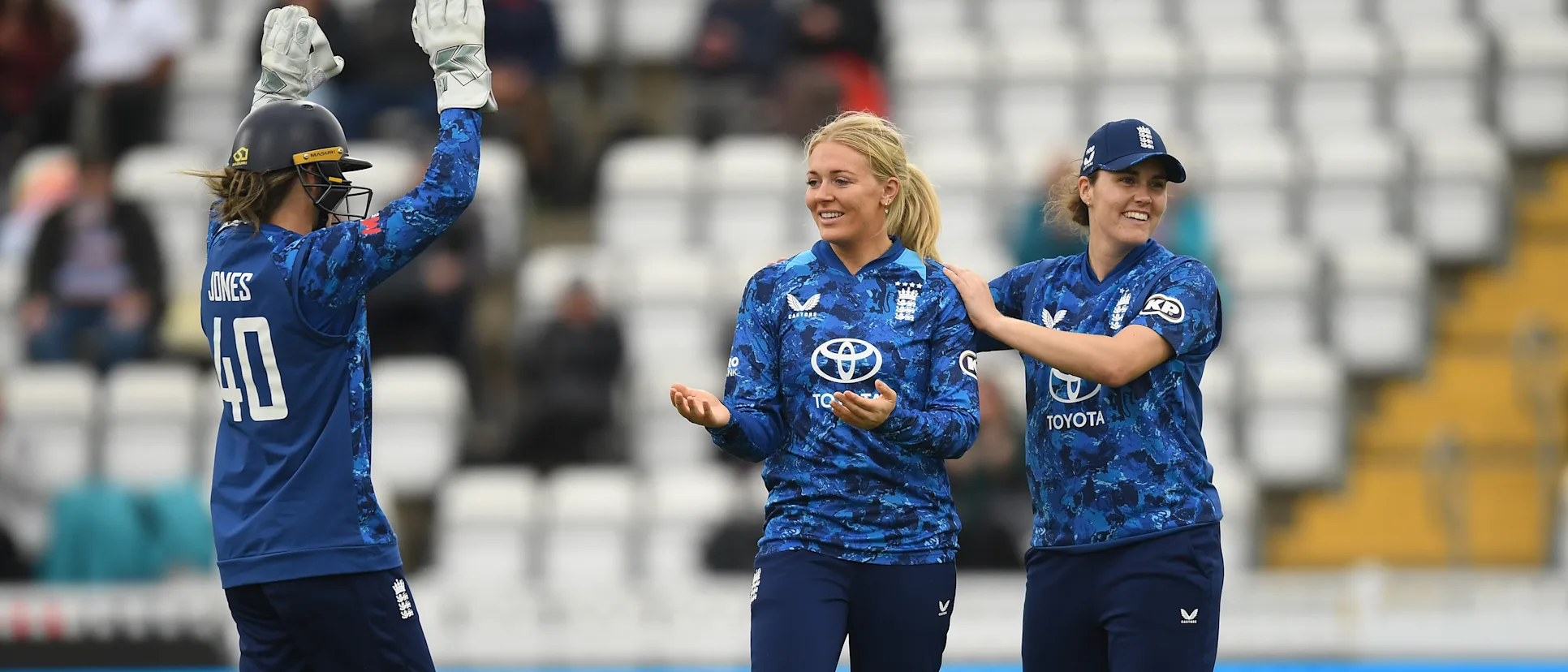 Logo of England's Nat Sciver-Brunt