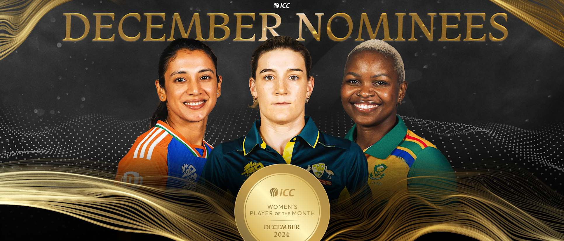 ICC Women’s Player of the Month nominees for December revealed