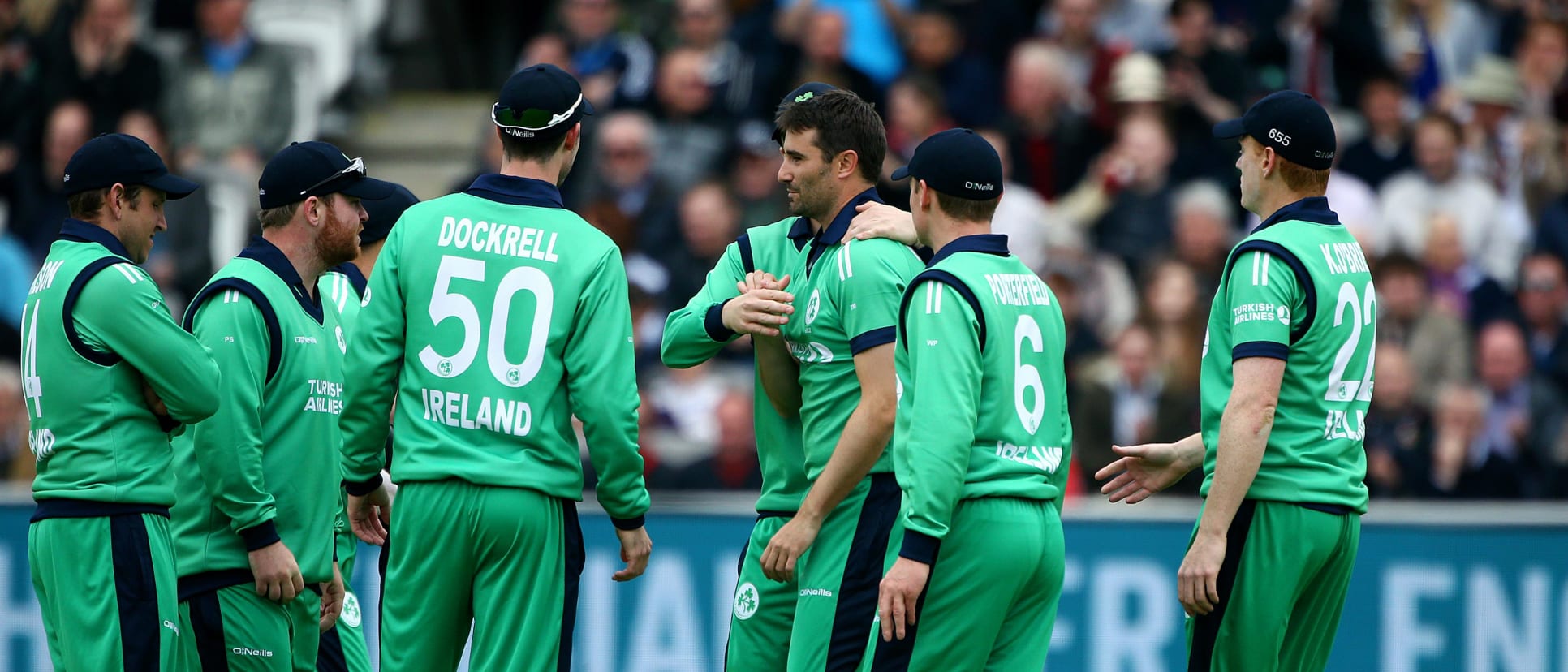 Ireland is ranked 12th in the ICC ODI rankings.