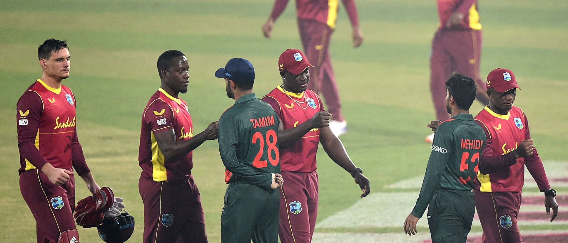 Bangladesh, West Indies