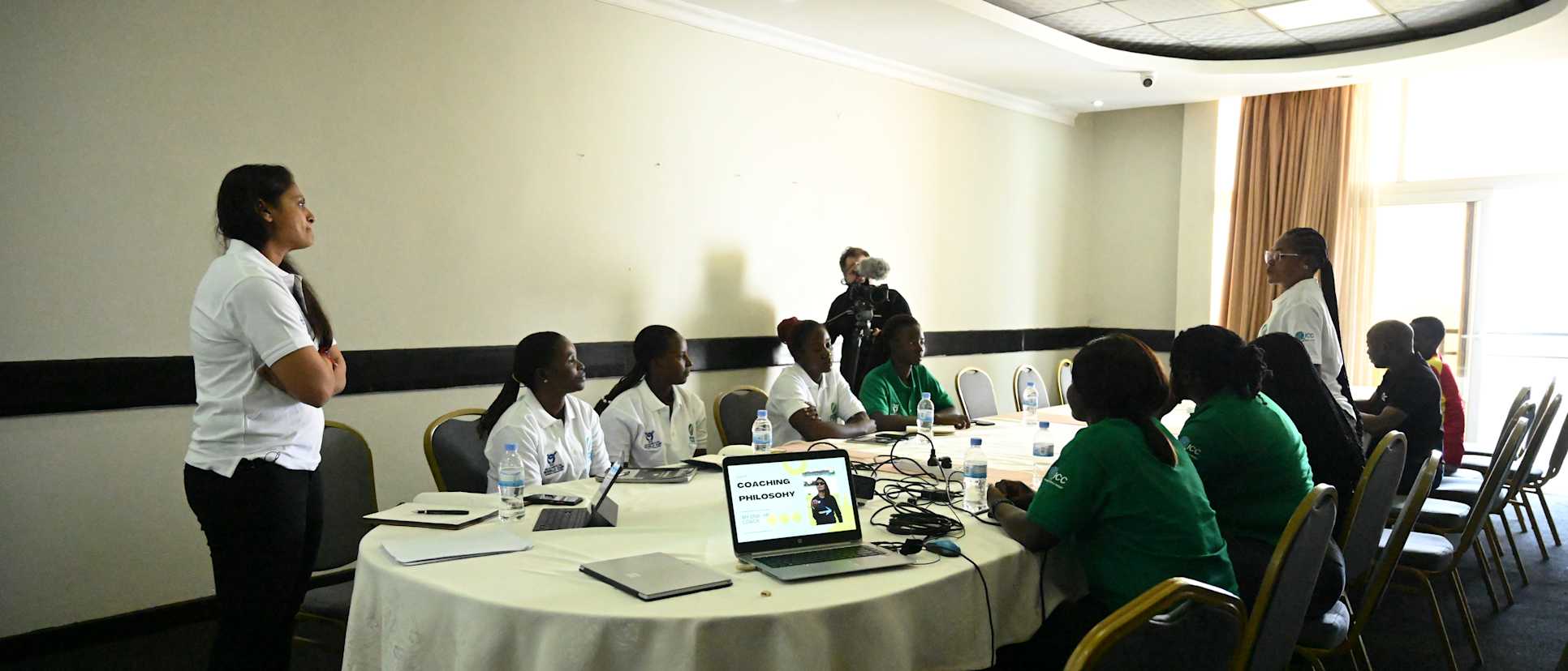 Female Coaches at the recently completed workshop in Kigali, Rwanda